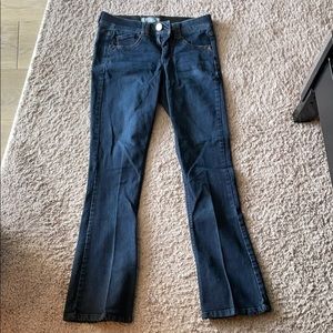 Wit and Wisdom dark wash boot leg jeans